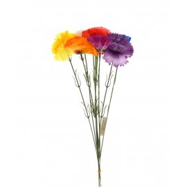 Цветок Гвоздика 35см цвета в ассортименте