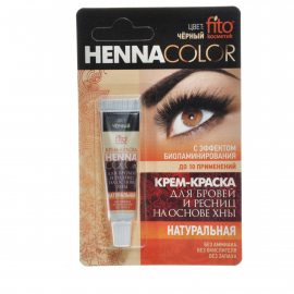 Крем-краска для бровей и ресниц Henna Color Черный 5мл