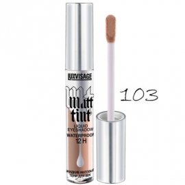 Тени LUX visage Matt tint waterproof Жидкие матовые Тон 103 Nude Beige