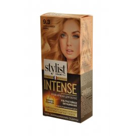 Крем-краска для волос STYLIST COLOR PRO Intense стойкая 9.3 Карамельный Блонд 118мл
