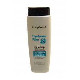 Шампунь для волос COMPLIMENT Hyaluron Filler Эффект керапластики для ослабленных и поврежденных 400мл