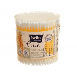 Ватные палочки BELLA 200шт Женьшень Cotton Care