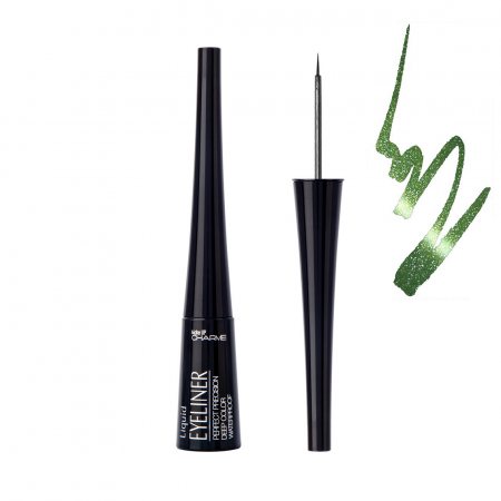 Подводка для глаз CHARME водостойкая №120 Зеленая Green Deep Liner 4.50мл