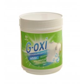 Пятновыводитель + отбеливатель Grass порошок для белых тканей G-oxi white ,с актив.кислородом,б/хлора 500г